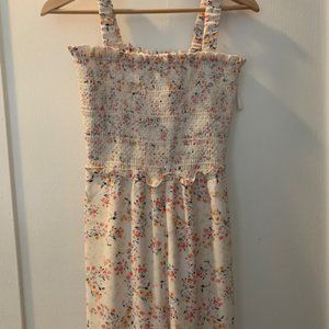 Brand New Ali & Jay Rose Bowl Floral Crop Wide Leg Jumpsuit - Size S